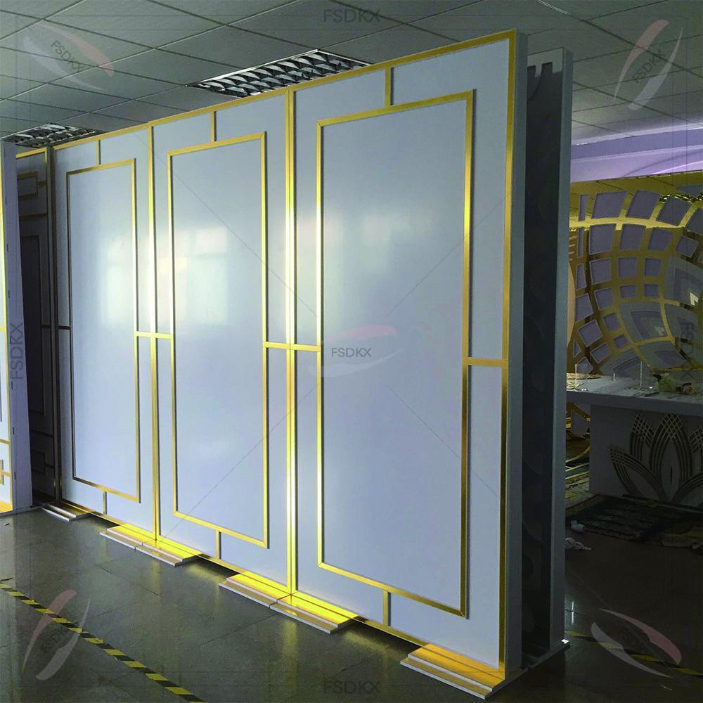 Telón de Fondo Dorado Brillant - Wedding Supply Rentals reseña y precio
